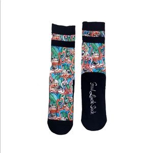 Pink Flamingo Socks